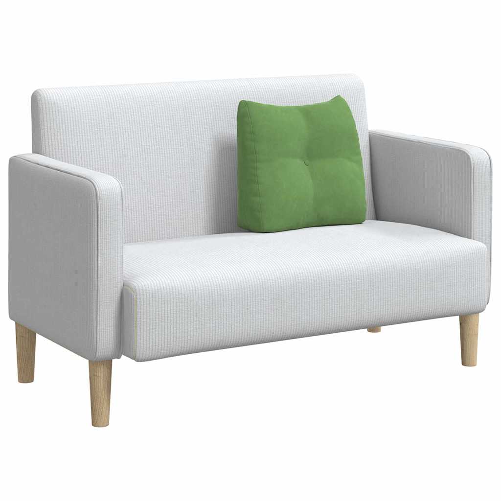 Vidaxx coussin de dossier vert clair 45 x 24 x 50 cm velours
