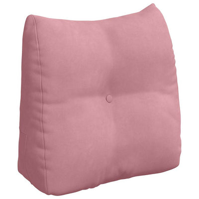Vidaxx coussin de dossier rose 45 x 24 x 50 cm velours