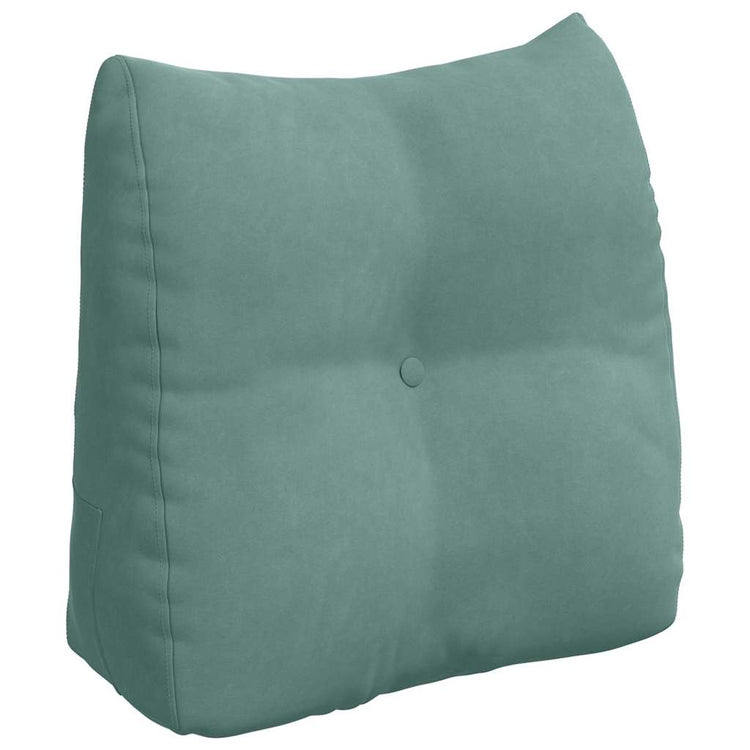 Vidaxx coussin de dossier vert d'eau 45 x 24 x 50 cm velours