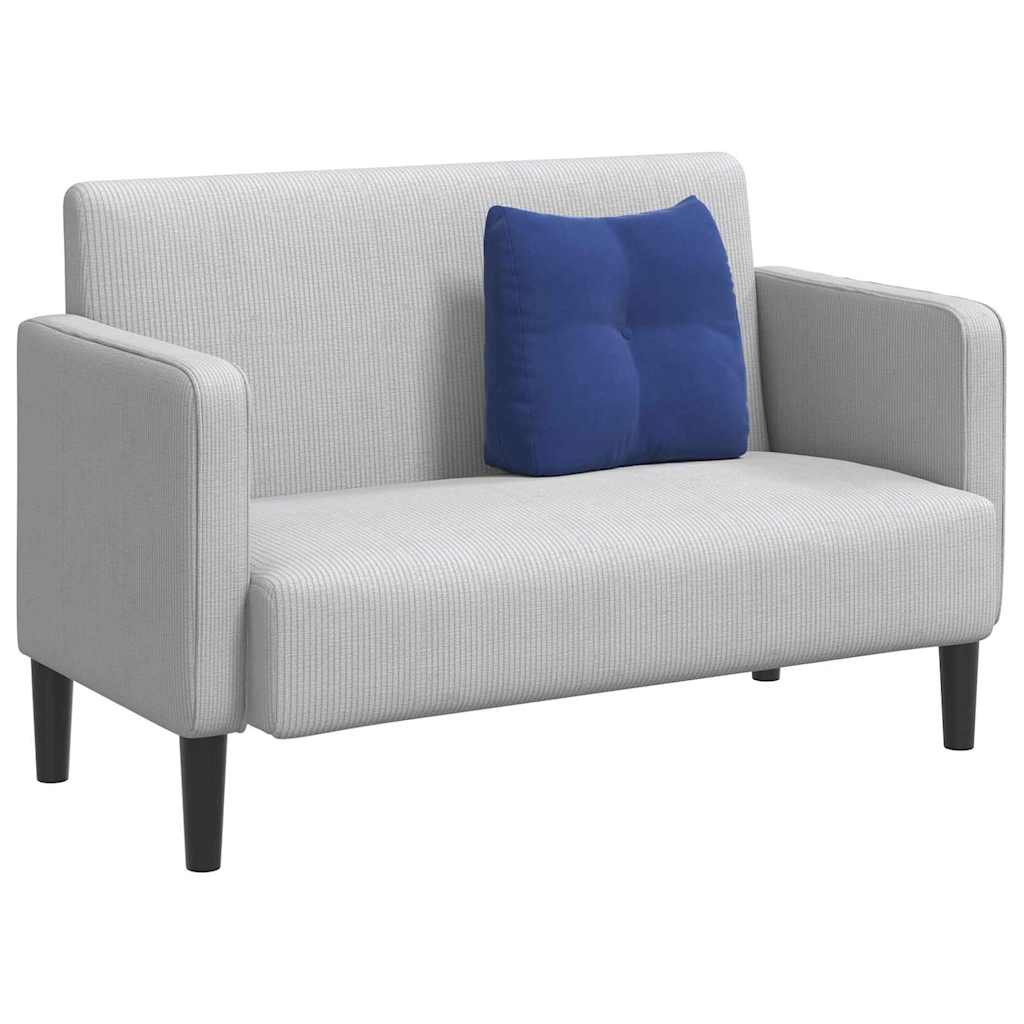 Vidaxx coussin de dossier police bleu 45 x 24 x 50 cm velours