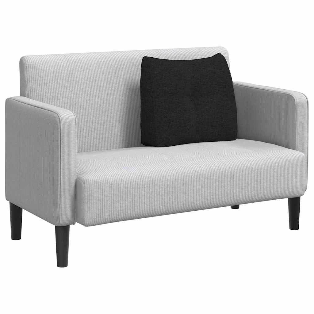 Vidaxx coussin de dossier noir 60 x 24 x 50 cm tissu