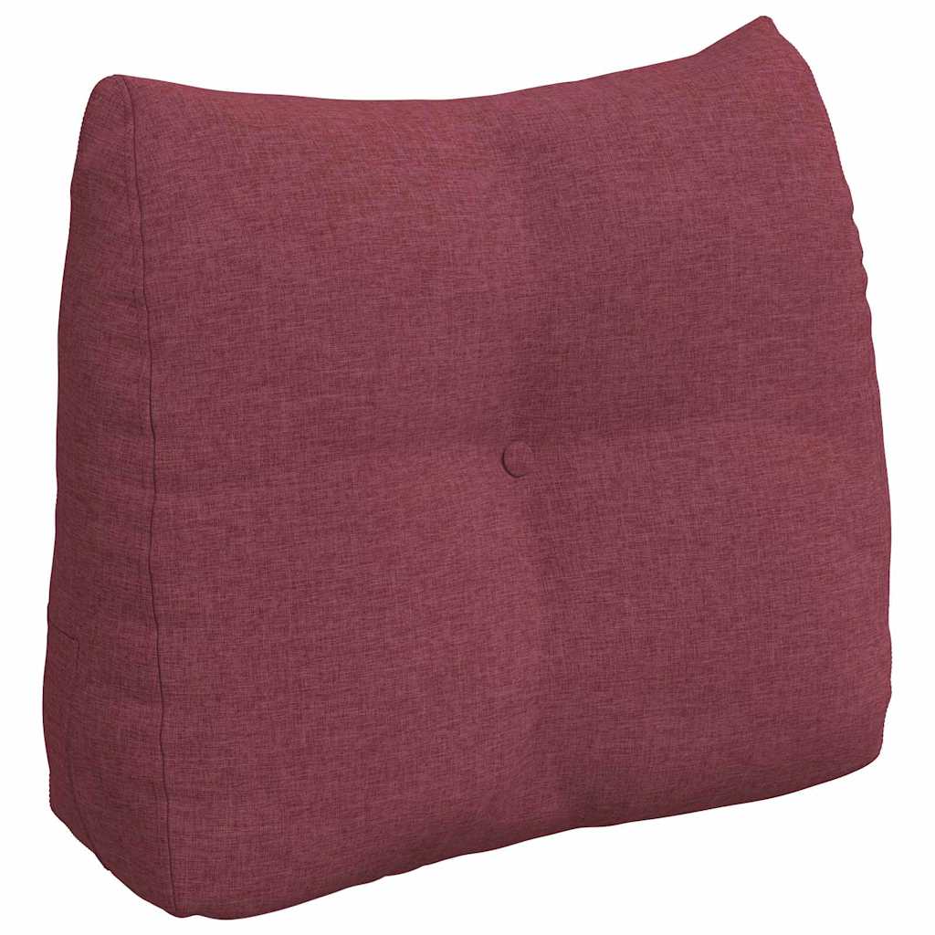 Vidaxx coussin de dossier rouge vin 60 x 24 x 50 cm tissu