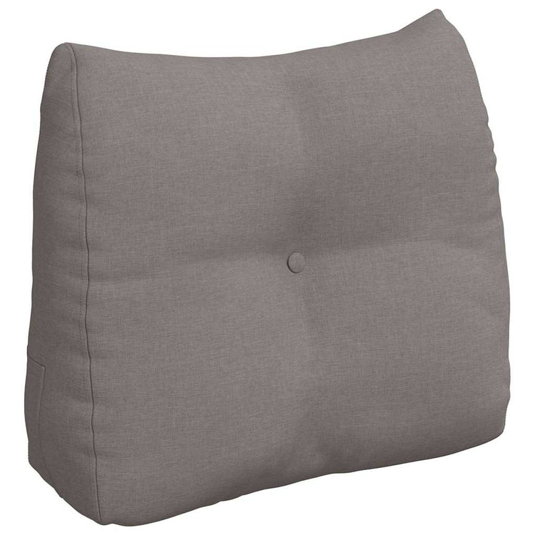Vidaxx coussin de dossier taupe 60 x 24 x 50 cm tissu
