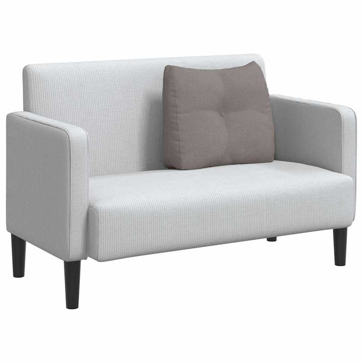 Vidaxx coussin de dossier taupe 60 x 24 x 50 cm tissu