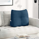 Vidaxx coussin de dossier bleu 60 x 24 x 50 cm tissu