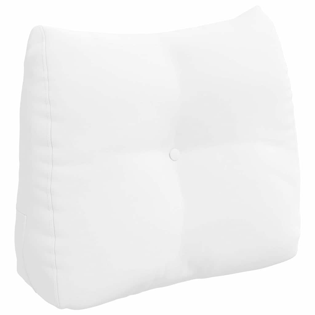 Vidaxx coussin de dossier blanc 60 x 24 x 50 cm tissu