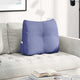 Vidaxx coussin de dossier jeans bleu 60 x 24 x 50 cm tissu