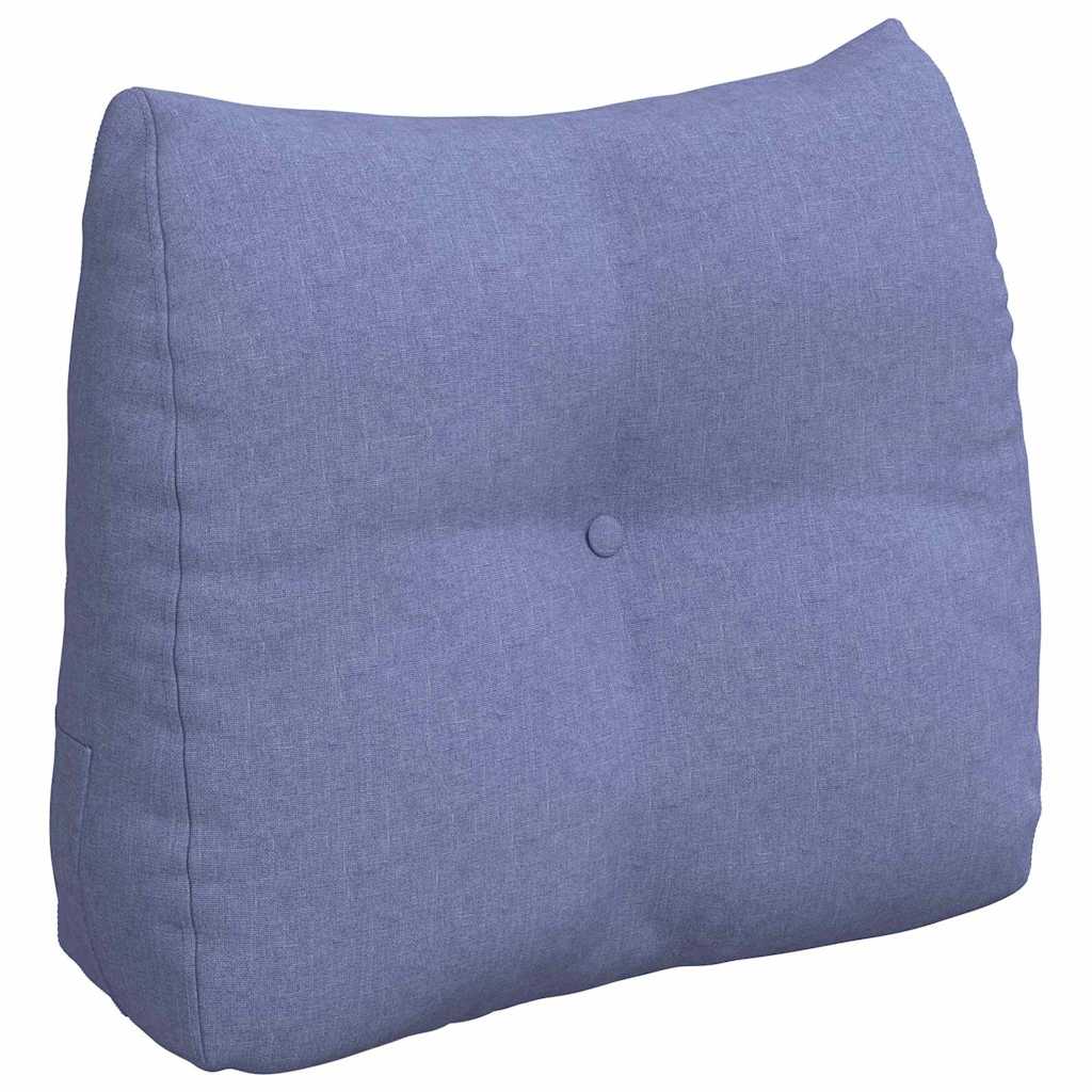 Vidaxx coussin de dossier jeans bleu 60 x 24 x 50 cm tissu