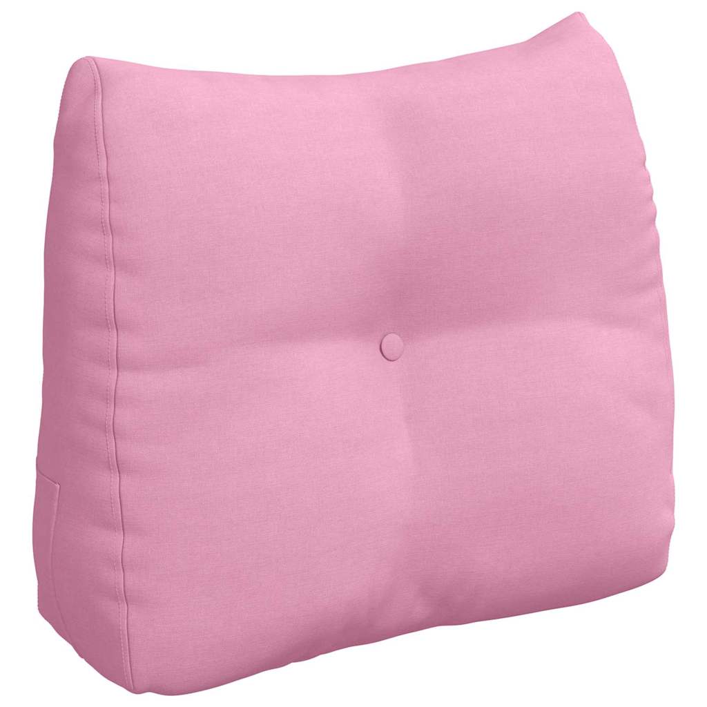 Vidaxx coussin de dossier rose 60 x 24 x 50 cm tissu