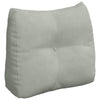 Vidaxx coussin de dossier gris clair 60 x 24 x 50 cm velours