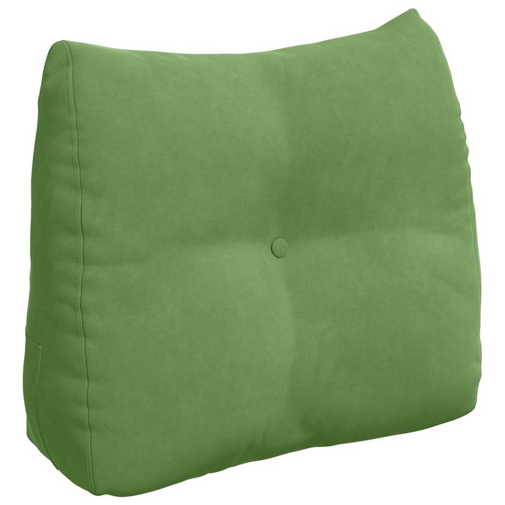 Vidaxx coussin de dossier vert clair 60 x 24 x 50 cm velours