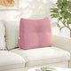 Vidaxx coussin de dossier rose 60 x 24 x 50 cm velours