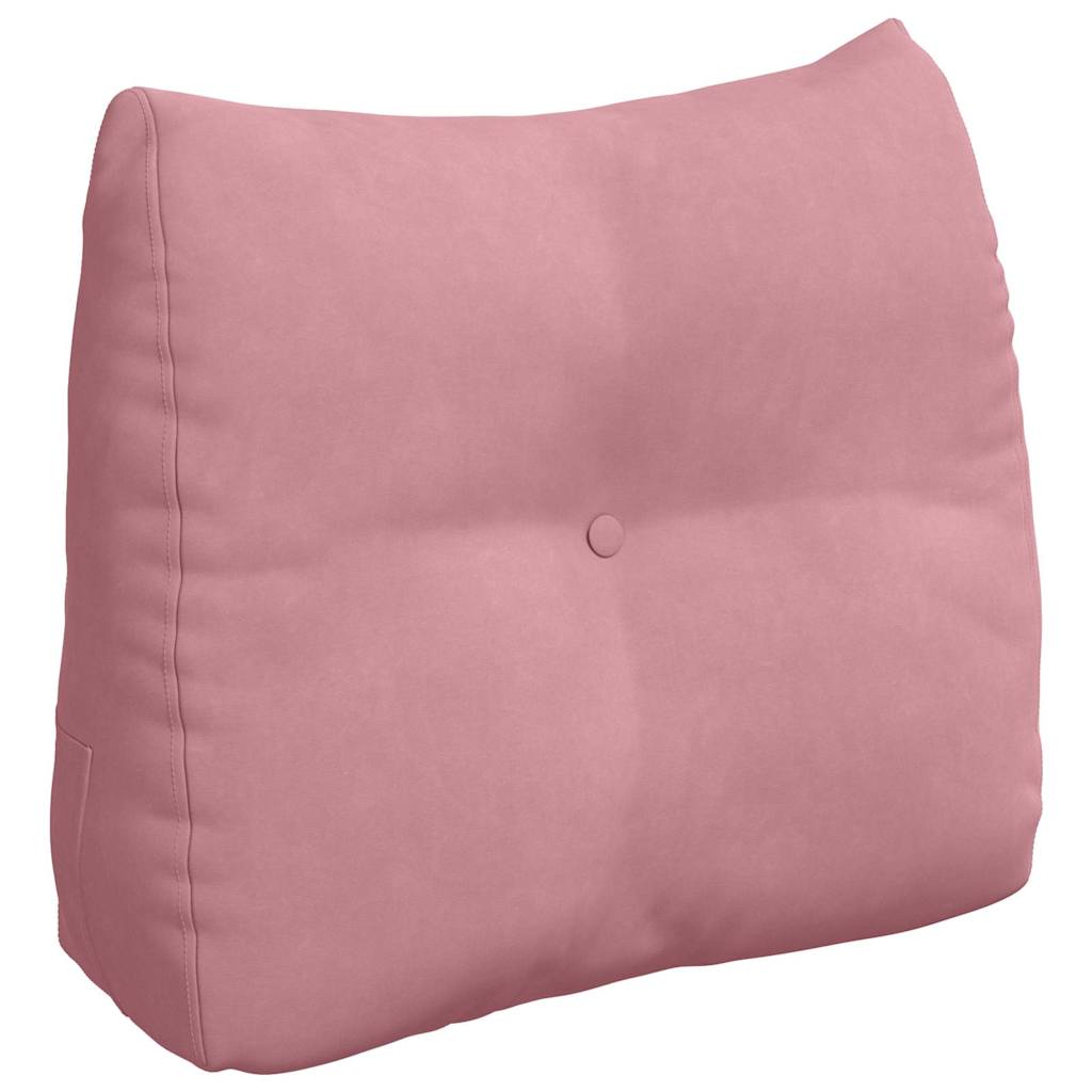 Vidaxx coussin de dossier rose 60 x 24 x 50 cm velours
