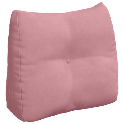 Vidaxx coussin de dossier rose 60 x 24 x 50 cm velours
