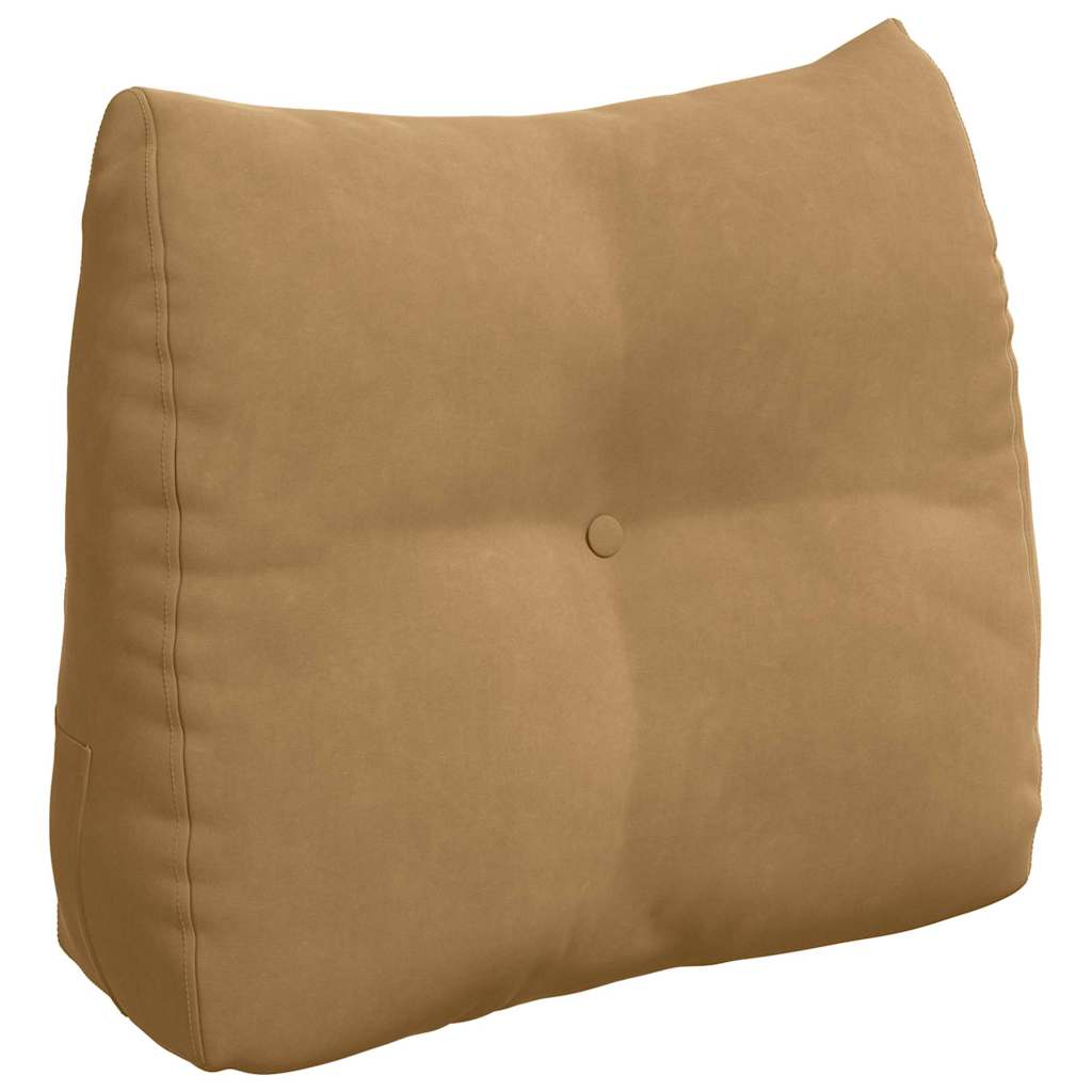 Vidaxx coussin de dossier marron 60 x 24 x 50 cm velours