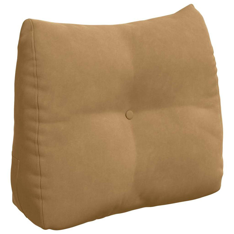 Vidaxx coussin de dossier marron 60 x 24 x 50 cm velours