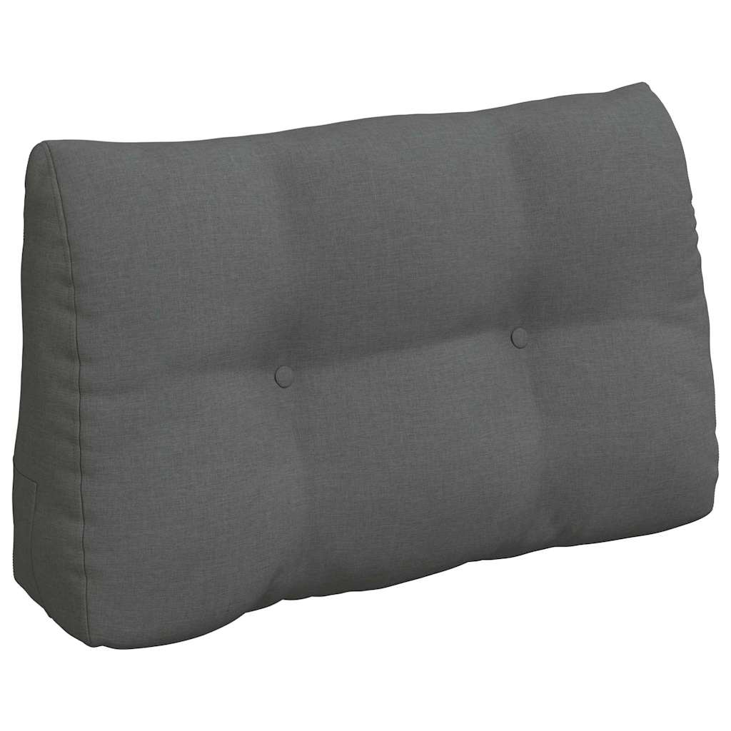 Vidaxx coussin de dossier gris foncé 80 x 24 x 50 cm tissu