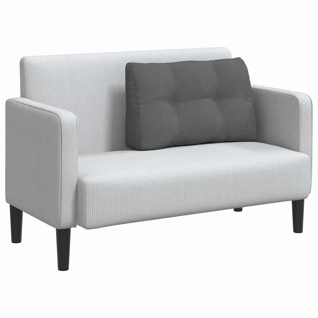 Vidaxx coussin de dossier gris foncé 80 x 24 x 50 cm tissu