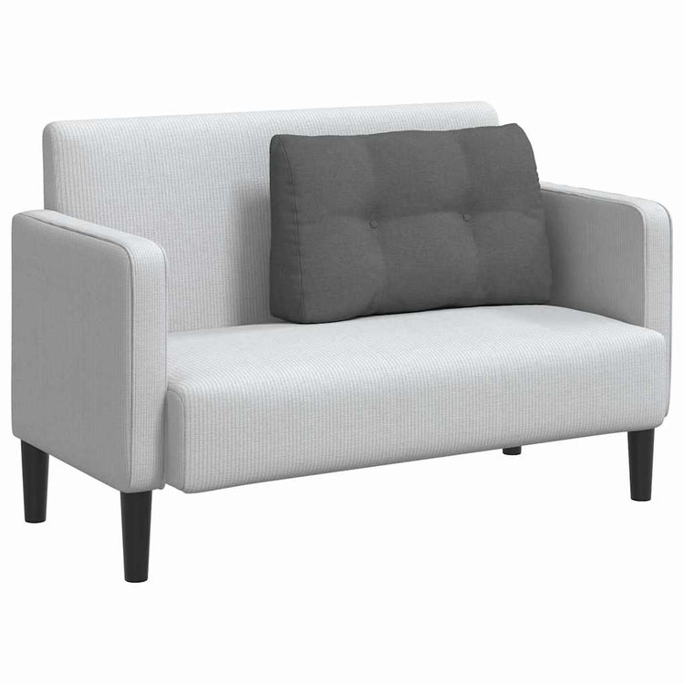Vidaxx coussin de dossier gris foncé 80 x 24 x 50 cm tissu