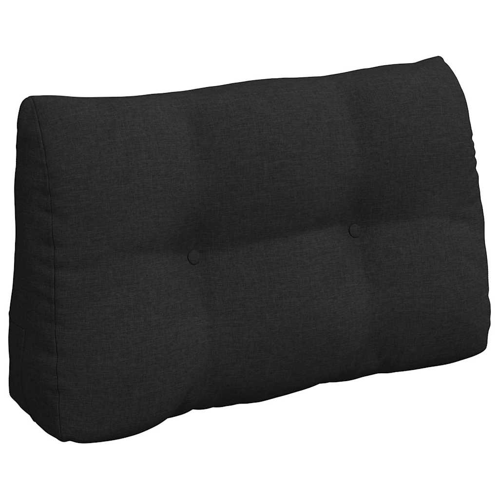 Vidaxx coussin de dossier noir 80 x 24 x 50 cm tissu