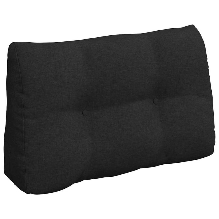 Vidaxx coussin de dossier noir 80 x 24 x 50 cm tissu