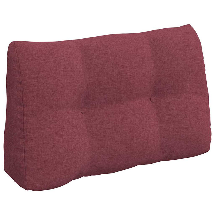 Vidaxx coussin de dossier rouge vin 80 x 24 x 50 cm tissu