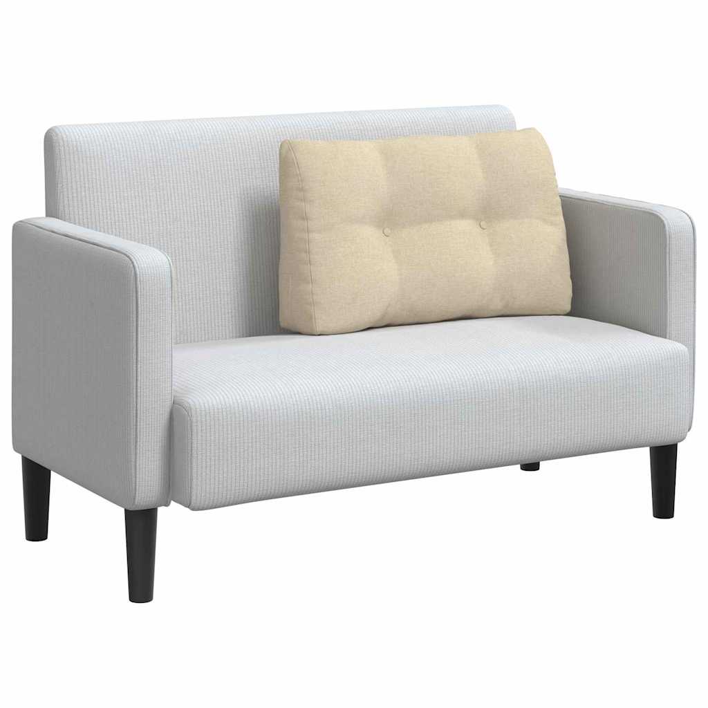 Vidaxx coussin de dossier crème 80 x 24 x 50 cm tissu