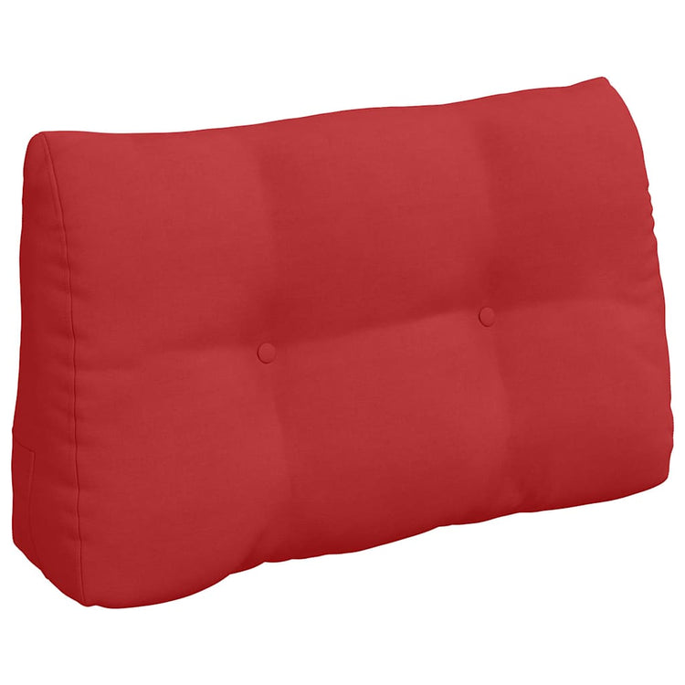 Vidaxx coussin de dossier rouge 80 x 24 x 50 cm tissu
