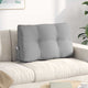 Vidaxx coussin de dossier gris nuage 80 x 24 x 50 cm tissu