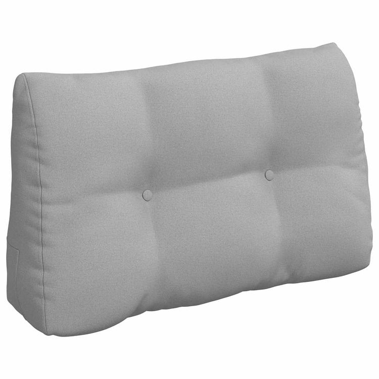 Vidaxx coussin de dossier gris nuage 80 x 24 x 50 cm tissu