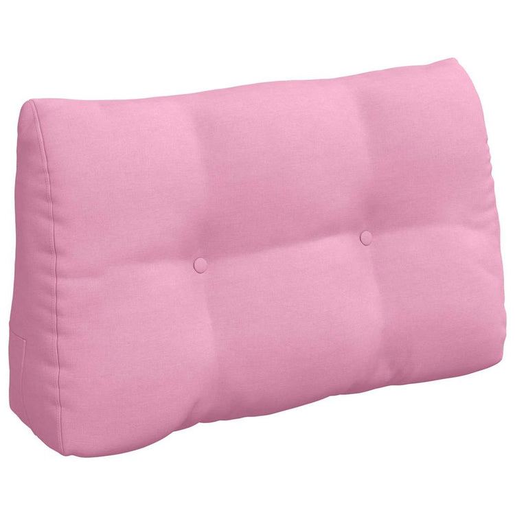 Vidaxx coussin de dossier rose 80 x 24 x 50 cm tissu