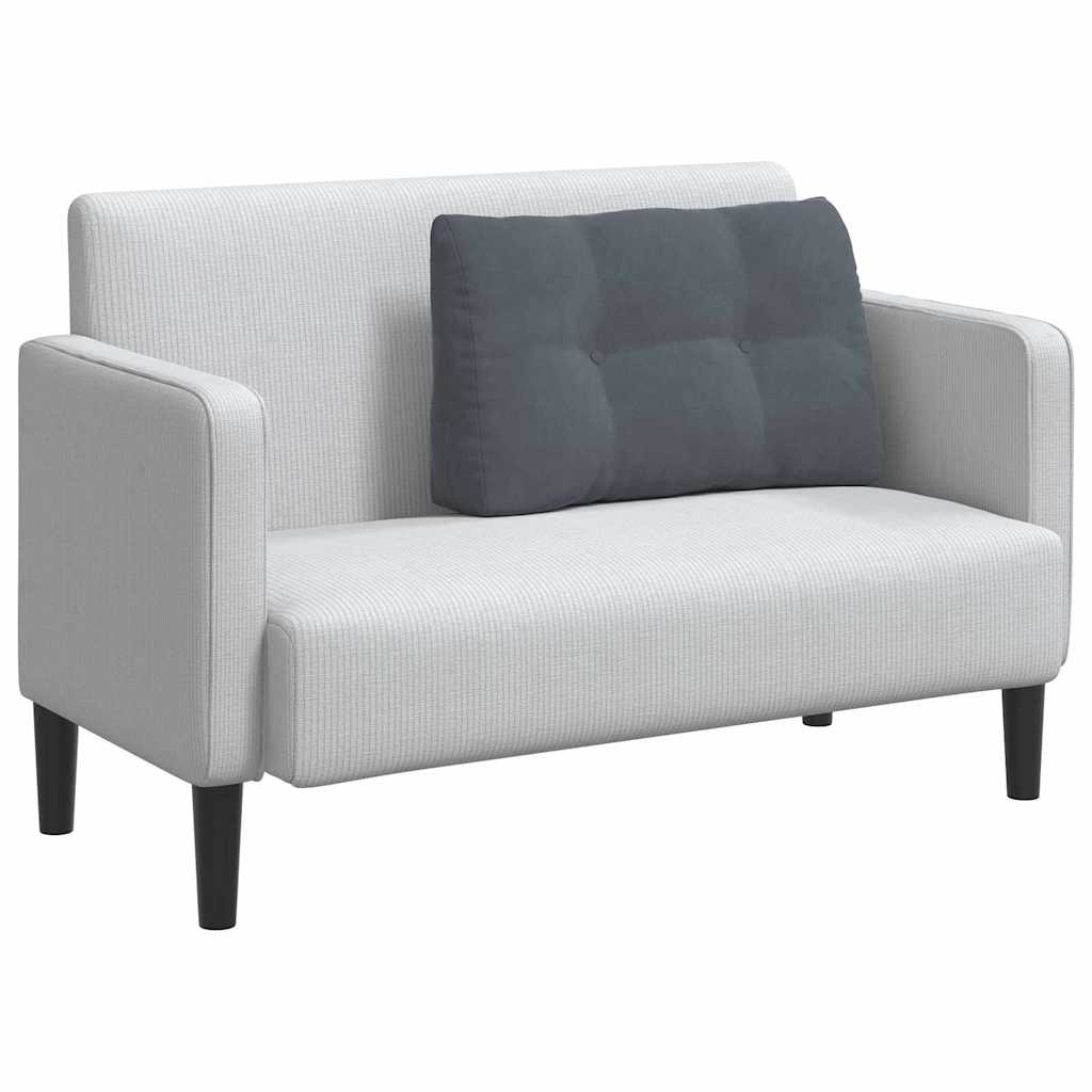 Vidaxx coussin de dossier gris foncé 80 x 24 x 50 cm velours