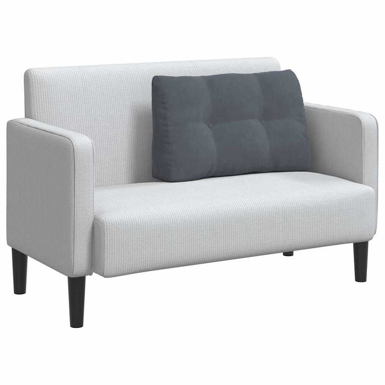 Vidaxx coussin de dossier gris foncé 80 x 24 x 50 cm velours