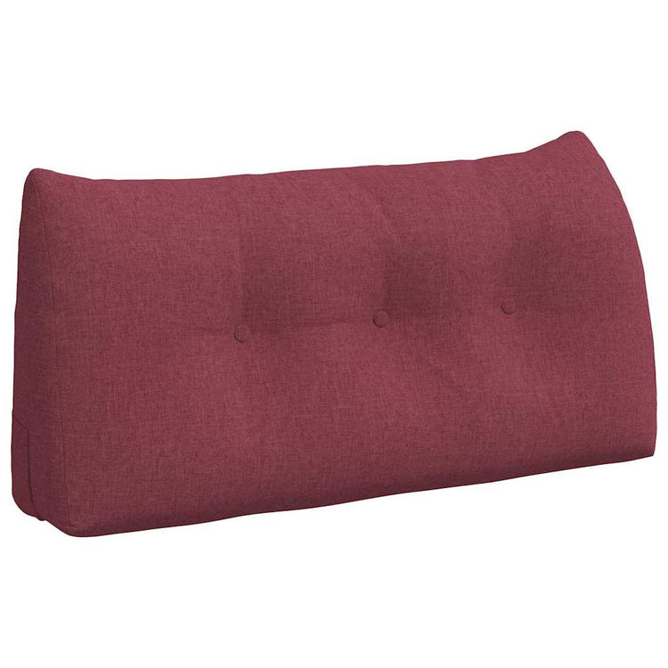 Vidaxx coussin de dossier rouge vin 100 x 24 x 50 cm tissu