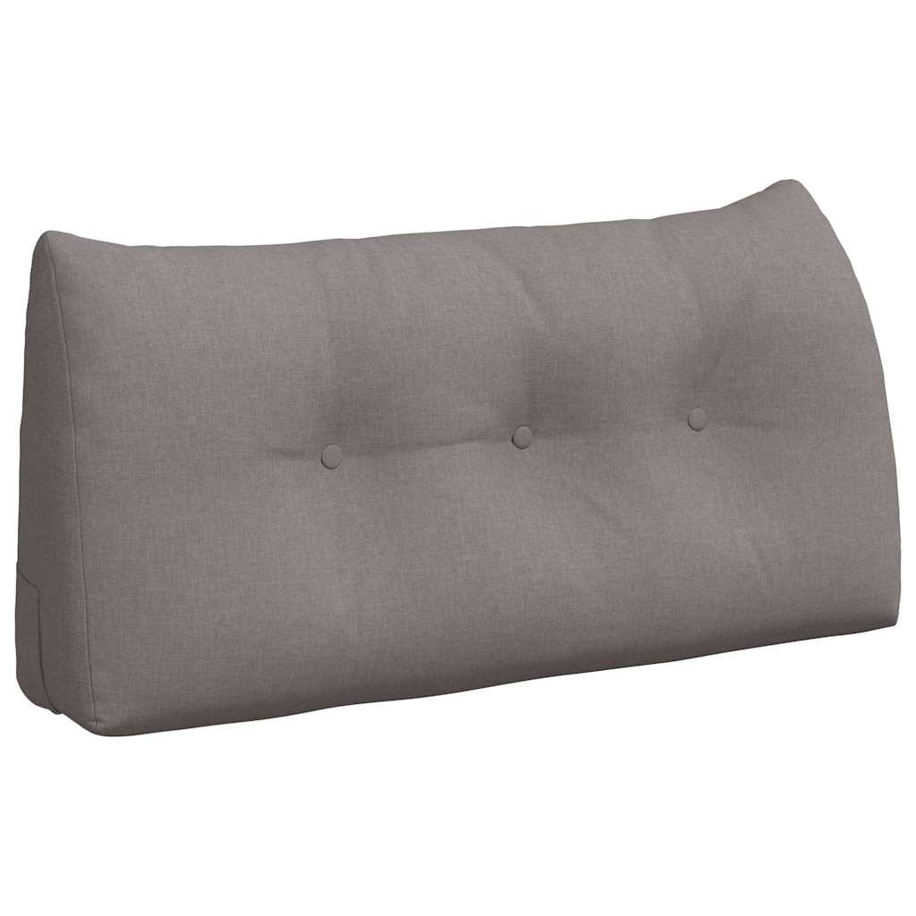 Vidaxx coussin de dossier taupe 100 x 24 x 50 cm tissu