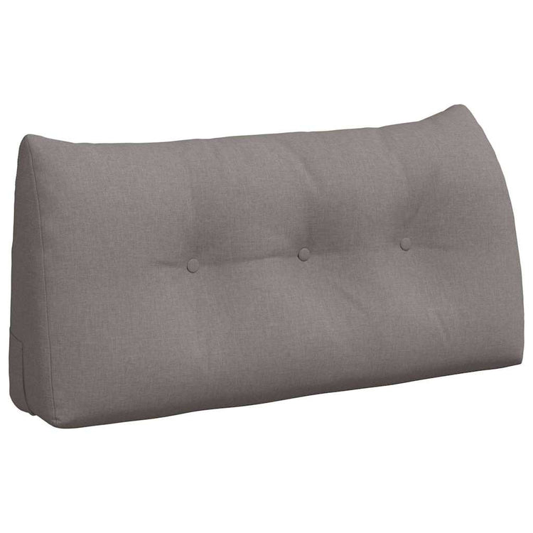 Vidaxx coussin de dossier taupe 100 x 24 x 50 cm tissu