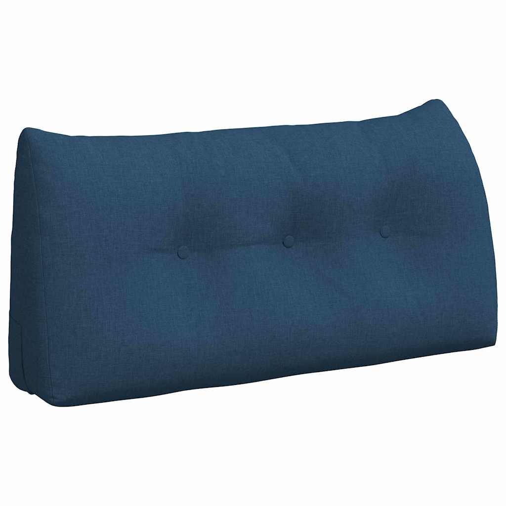 Vidaxx coussin de dossier bleu 100 x 24 x 50 cm tissu