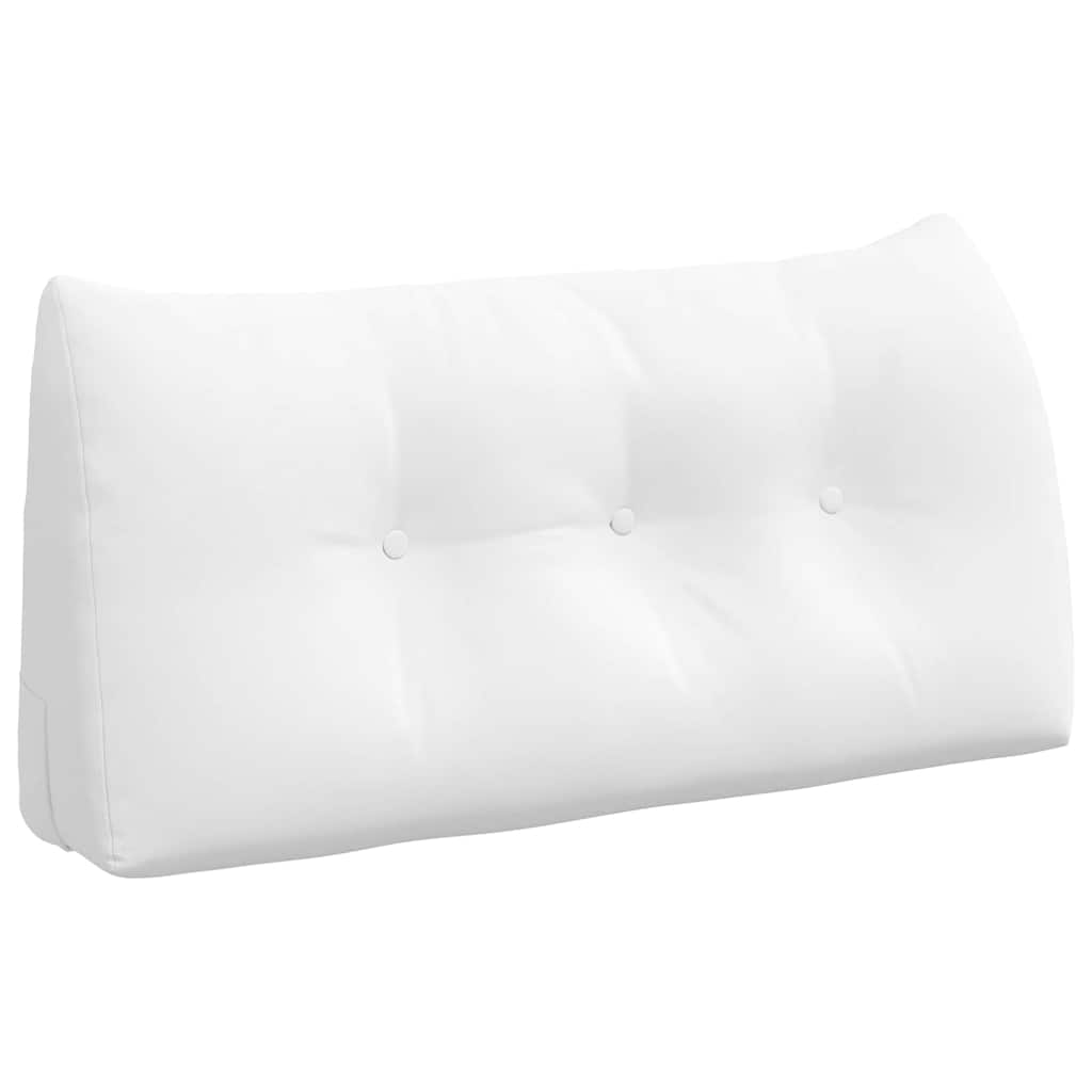 Vidaxx coussin de dossier blanc 100 x 24 x 50 cm tissu