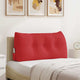Vidaxx coussin de dossier rouge 100 x 24 x 50 cm tissu