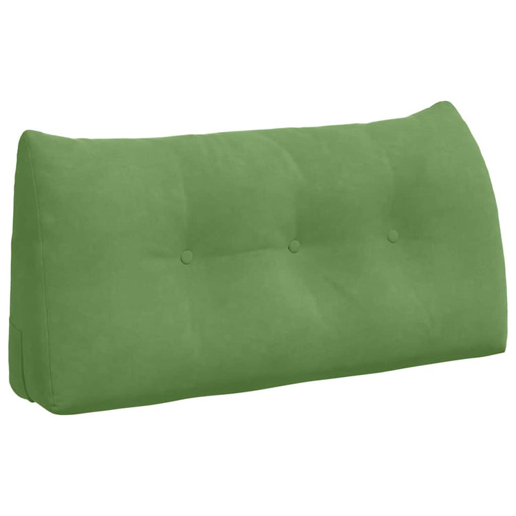 Vidaxx coussin de dossier vert clair 100 x 24 x 50 cm velours