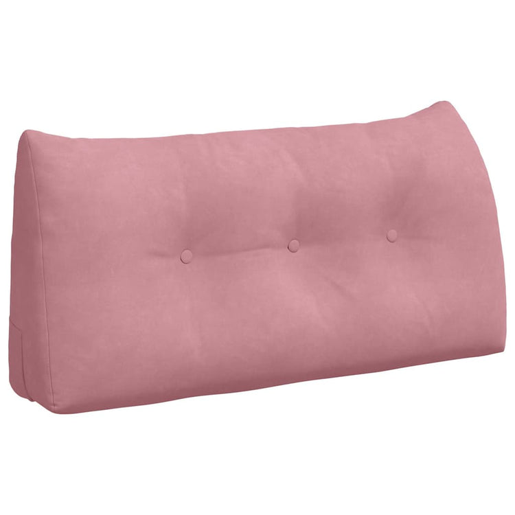 Vidaxx coussin de dossier rose 100 x 24 x 50 cm velours