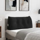 Vidaxx coussin de dossier noir 100 x 24 x 50 cm velours