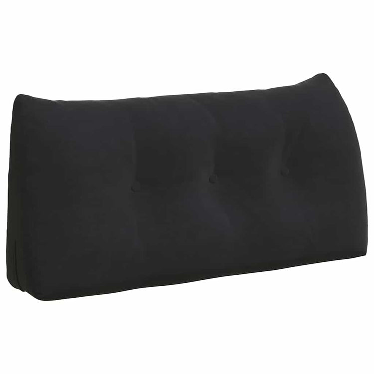 Vidaxx coussin de dossier noir 100 x 24 x 50 cm velours