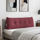 Vidaxx coussin de dossier rouge vin 120 x 24 x 50 cm tissu