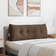 Vidaxx coussin de dossier marron 120 x 24 x 50 cm tissu