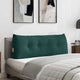 Vidaxx coussin de dossier vert foncé 120 x 24 x 50 cm tissu