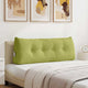 Vidaxx coussin de dossier vert clair 120 x 24 x 50 cm tissu