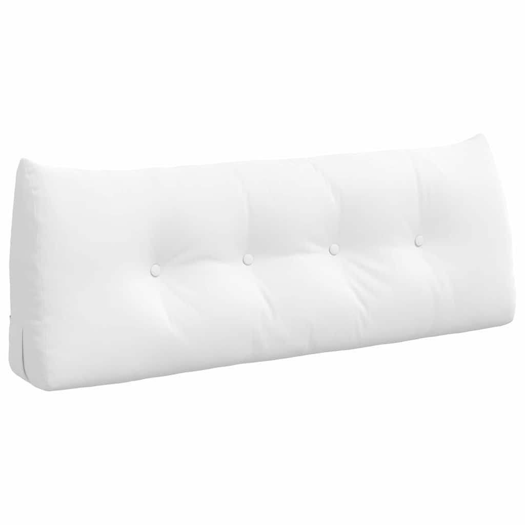 Vidaxx coussin de dossier blanc 120 x 24 x 50 cm tissu