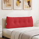 Vidaxx coussin de dossier rouge 120 x 24 x 50 cm tissu