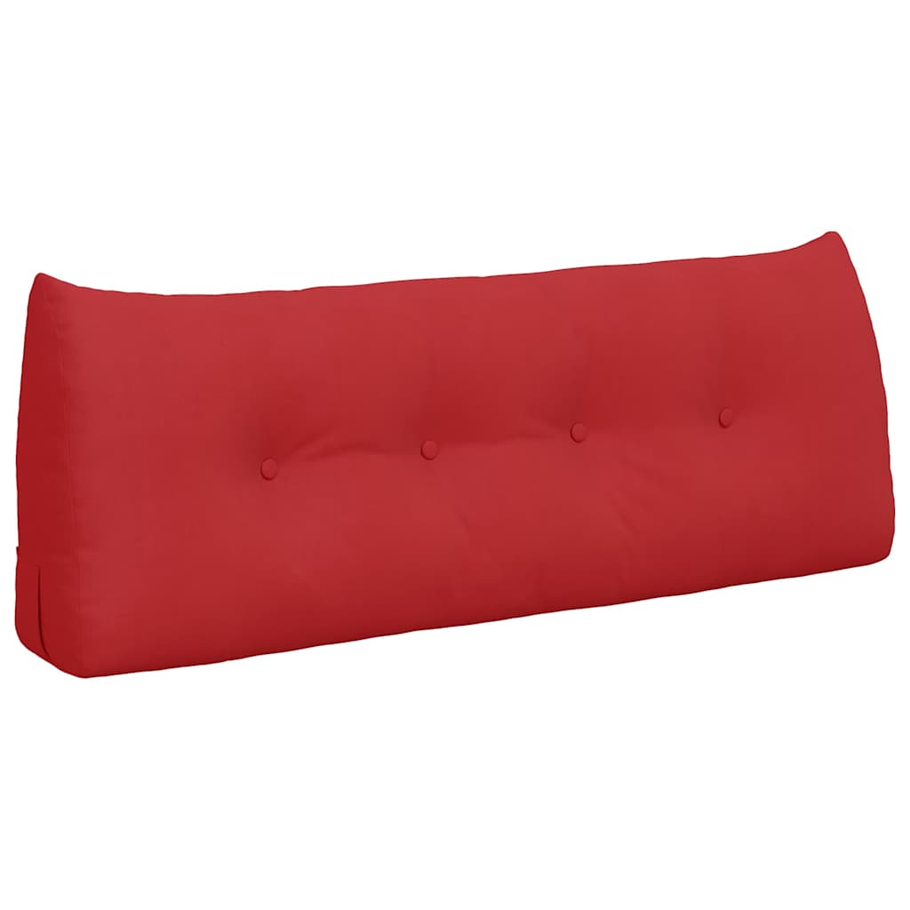 Vidaxx coussin de dossier rouge 120 x 24 x 50 cm tissu